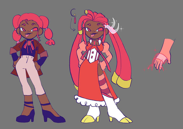 Zinnia Character/Reference Sheet