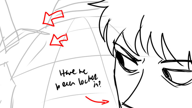 Keiji: Have we been locked in...?