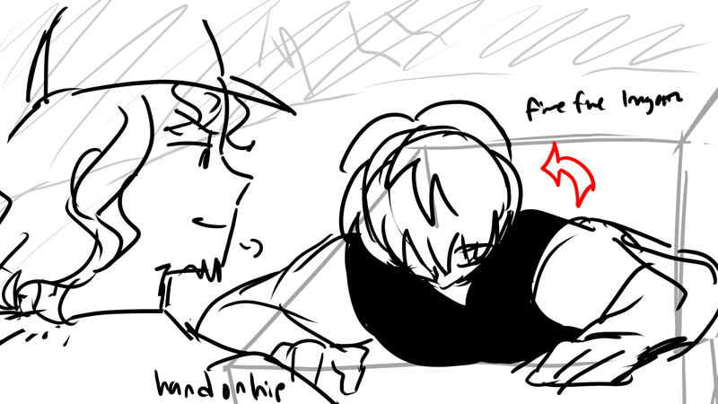 Keiji: "Fine, Fine, I'm getting out..."