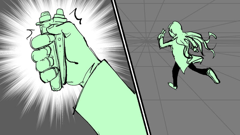 Maya grabs the rest of the vials and experiments and runs off to continue her work. To be Continued...