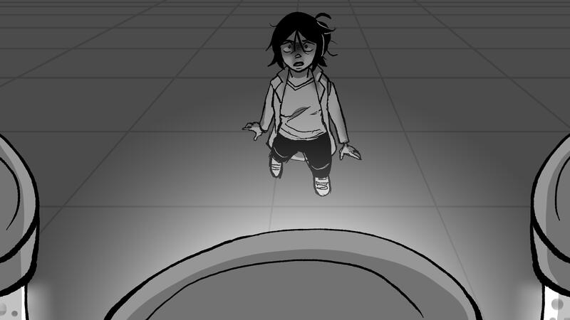 After a while of working with Malakai, Maya stumbles across his secret work in his basement. Horrible experiments have been done to her best friend Elara, and she is in horrible shock.